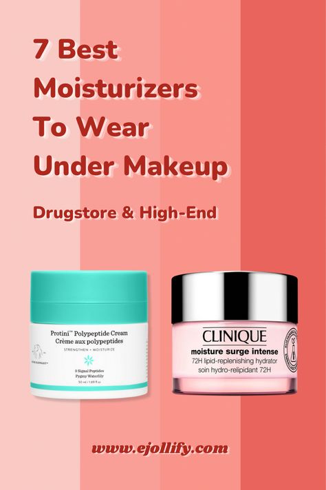 7 Best Moisturizer To Wear Under Makeup For A Flawless Finish Moisturizer For Makeup, Best Facial Moisturizer For Dry Skin, Best Mostizer, Best Face Moisturizer For Dry Skin, Face Moisturizer For Combination Skin, Moisturizer Before Makeup, Best Drugstore Face Moisturizer, Best Moisturizer For Face, Best Facial Moisturizer