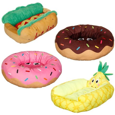 Creative Dog Bed, Diy Donut, Dog Craft, Diy Pet Toys, Donut Bed, Bunny Cages, Donut Dog Bed, Diy Dog Bed, Pet Bunny