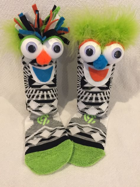 Silly Sock Day Ideas, Kids Silly Socks, Crazy Socks Day Diy, Crazy Sock Diy, Crazy Sock Day Ideas, Crazy Socks For Kids, Sock Diy, Crazy Sock Day, Wacky Socks