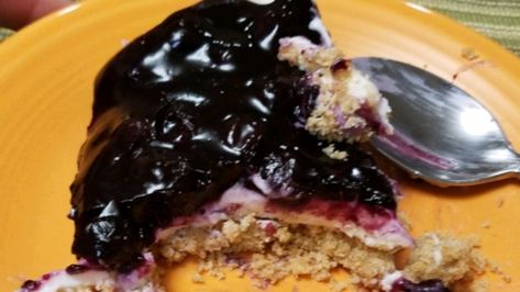 Blueberry Torte Recipe - Allrecipes.com Easy Chocolate Chip Cookie Dough, Cream Cheese Custard, Blueberry Torte, Chocolate Chip Cookie Dough Cheesecake, Raspberry Torte, Cookie Dough Cheesecake, Canned Blueberries, Blueberry Pie Filling, Torte Recipe