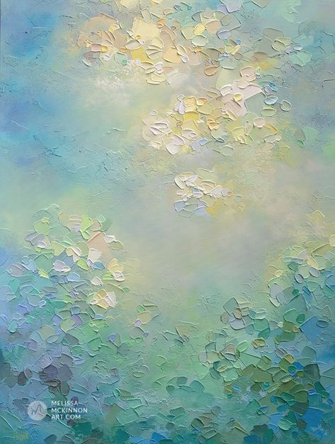 Melissa Mckinnon, Website Gallery, Tranquil Garden, Fine Art Giclee Prints, Earth Art, Contemporary Abstract Painting, Cloudy Sky, Contemporary Abstract Art, Art Community