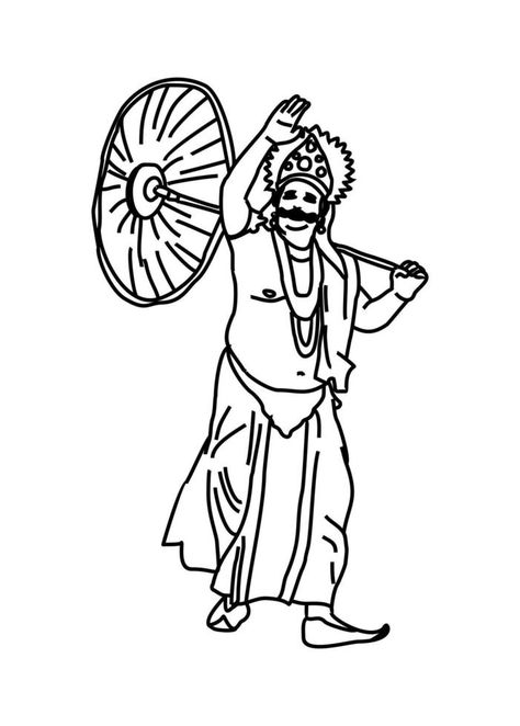 Kerala Onam festival Mahabali also known Maveli line drawing Maveli Onam Drawing, Maveli Onam Cartoon, Maveli Onam, Onam Drawing, Onam Festival, Easy Love Drawings, Drawing Drawing, Cartoon Drawing, Love Drawings