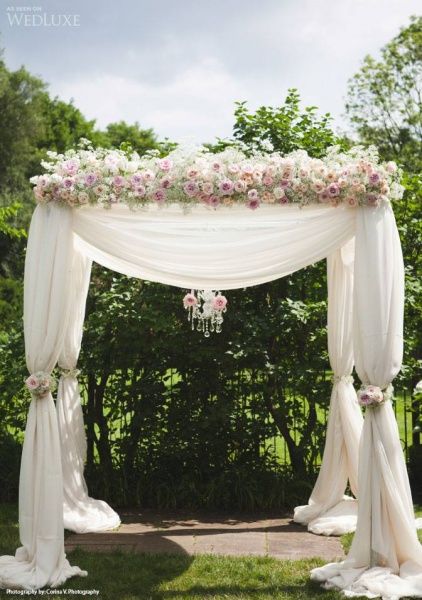 Bliss Events | Toronto Wedding Planners | Corporate Event Planners Wedding Flowers & Event Design | Tara O'Grady | Lisa Garofalo | Shealyn A... Mandap Wedding, Diy Wedding Arch, Indoor Wedding Ceremonies, Wedding Canopy, Wedding Ceremony Arch, Arch Decoration, Arch Wedding, Wedding Mandap, Arch Decoration Wedding