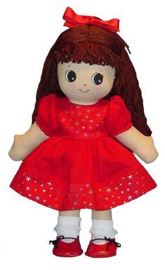 Doll Patterns Free Sewing, Fabric Dolls Tutorial, Rag Doll Hair, Rag Doll Dress, Rag Doll Tutorial, Dolls Handmade Diy, Diy Rag Dolls, Doll Making Patterns, Felt Doll Patterns