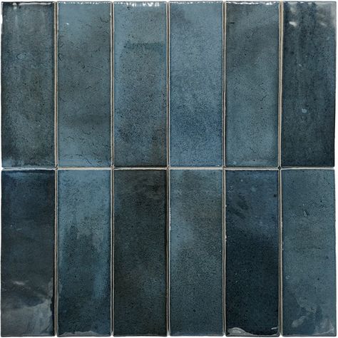 Blue Tiles | Shop Tiles Online | Perini Tiles, Melbourne Blue Spanish Bathroom, Blue Tiles Texture, Dark Blue Tile, Blue Ceramic Tile, Spanish Bathroom, Blue Subway Tile, Japanese Bar, Wall Applications, Kitchen 2024