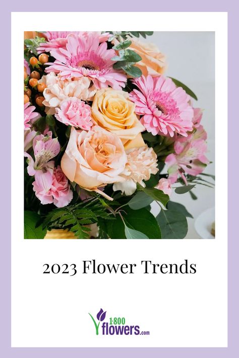 Interested in the 2023 flower trends people are loving this year? Find fun ideas for new flower arrangements using all the floral trends for 2023. Floral Trends 2023, Flower Trends 2023, 2023 Floral Trends, Long Vase, Sustainable Flowers, Bouquet Delivery, Greenhouse Plants, Floral Trends, New Flower