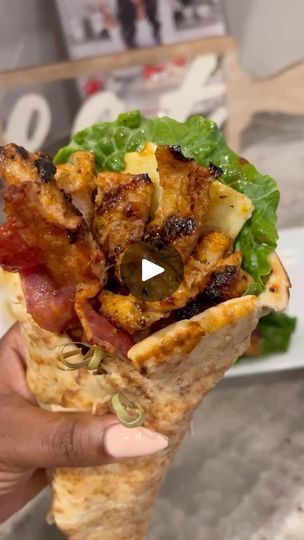 3.9K views · 1.6K reactions | ‼️Chicken Bacon Ranch Pita Wraps‼️ Another quick and easy recipe that's super flavorful and delicious!!! The full recipe is on the blog NOW!!!
.
www.isdinner-ready.com 
.
#tbt #chicken #pita #wraps #ranch #ranchseasoning #foodblog #foodblogger #simplerecipes #easyrecipes | Is Dinner Ready? | isdinner_ready · Original audio Chicken Bacon Ranch Pita, Chicken And Bacon Wraps, Bacon Wraps, Pita Wraps, Wraps Easy, Pita Wrap, Chicken Pita, Chicken And Bacon, Chicken Wrap