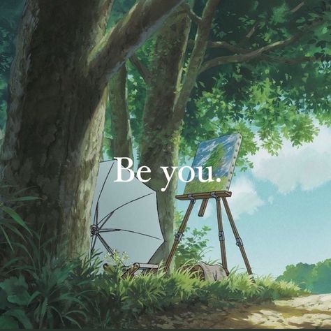 Green Ghibli Aesthetic Wallpaper, Nature Pics With Quotes, Ghibli Core Aesthetic, Studio Ghibli Quotes Aesthetic, Anime Spring Aesthetic, Ghibli Quotes Aesthetic, Calm Life Aesthetic, Nature Beauty Aesthetic, Green Lofi Aesthetic