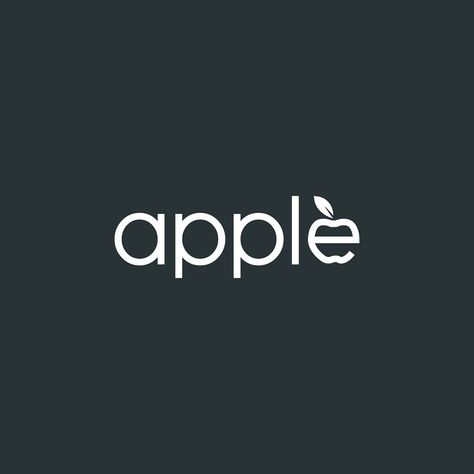 Wordmark Apple Logo by Enamul Haque on Dribbble Apple Logo Design, Aesthetic Fonts, Apple Logo, Emblem Logo, Logo Maker, Apple Products, Letter Logo, Global Community, Creative Professional