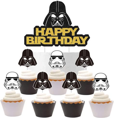 Star Wars Darth Vader Cake, Darth Vader Cake Topper, Star Wars Cake Decorations, Star Wars Cake Topper, Star Wars Cupcake Toppers, Darth Vader Cake, Star Wars Cake Toppers, Star Wars Cupcakes, Nursing Cake