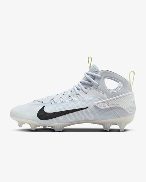 Custom Football Cleats, Lacrosse Cleats, Nike Cleats, The Cage, Custom Football, Football Cleats, The Rack, Nike Huarache, Lacrosse