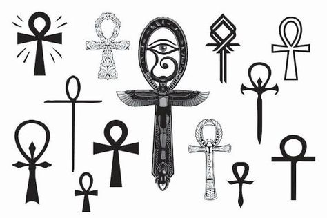 Ahnk Symbol, Ankh Art, Ankh Tattoos, Ankh Design, Egyptian Eye Tattoos, Ankh Tattoo, Egyptian Tattoo Sleeve, Ankh Symbol, Ankh Pendant