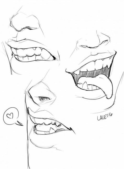 Mouth References, Mouth Drawing, Anatomy Sketches, Body Reference Drawing, Lips Drawing, Makeup Eyes, Drawing Expressions, Anatomy Drawing, Poses References