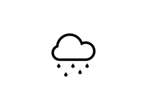 Raining Icon | Endless Icons Rain Logo, Weather Icons, Painting Stuff, Icons Instagram, Ios App Icon Design, Ios App Icon, Phone Ideas, App Logo, God Pictures