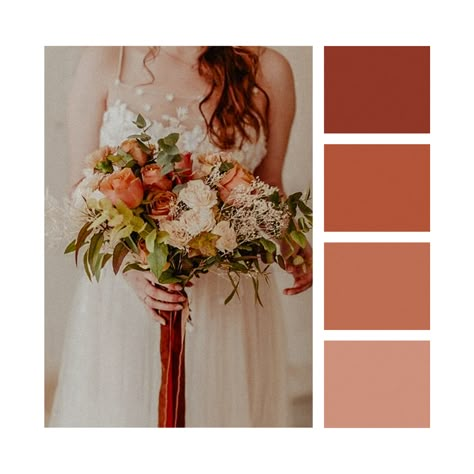 Já pensou na sua paleta de cores do casamento? Separamos uma cheia de estilo que está super em alta: terracota. Essas cores mais escuras em diferentes tons de marrom e avermelhado, contrapõe muito bem com casamentos diurnos. Já salva o post e veja mais dicas em nosso feed! ... Espaço Armazem • Kaza Fendi • Milla • Espaço Oscar Freire • Casa Tarumã Espaços localizados nas melhores regiões de SP e gastronomia assinada por Marcelo Sampaio. ... #espaçoarmazem #kazafendi #gastronomiamorenos #mill Sunset Wedding Colors, Witch Wedding, Fall Wedding Color Schemes, Bridal Bouquet Flowers, Sunset Wedding, Wedding Theme Colors, Fall Wedding Colors, October Wedding, Wedding Mood