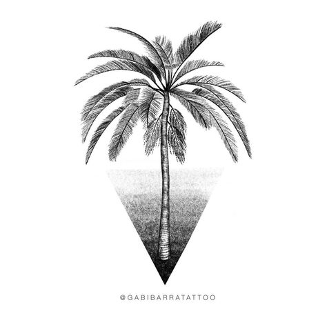 𝐺𝑎𝑏��𝑖 𝐵𝑎𝑟𝑟𝑎 on Instagram: “TAKEN - My favorite fruit comes from this tree. Any idea what it is? 🙈 . . . . . . . #gabibarratattoo #tree #palmtrees🌴 #treelovers…” Tropical Tattoos Men, Palm Tree Tattoo Men Forearm, Shaded Tattoos, Palm Tree Tattoos, Geometric Tattoo Tree, Palm Tattoo, Beach Tattoos, Tree Tattoo Men, Tropical Tattoo