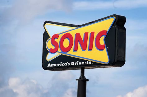 Sonic Fast Food, Sonic Restaurant, Sonic Drinks, Sonic Drive In, Pretzel Twists, Dinner Restaurants, Cherry Limeade, Chili Cheese, Hard Seltzer