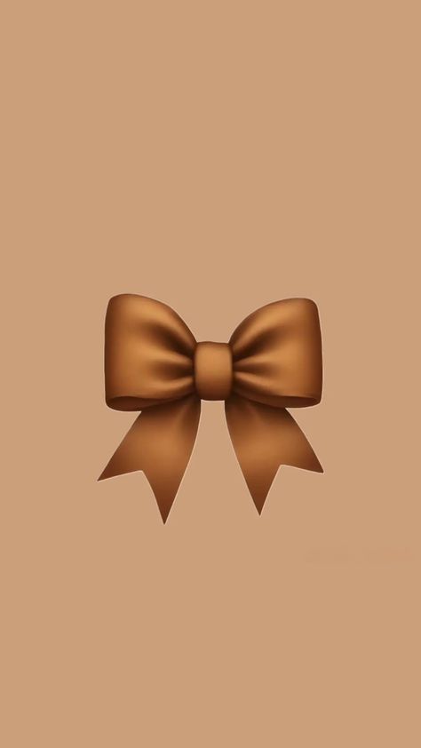 Bow Wallpaper, Wallpapers Pictures, Brown Wallpaper, Pretty Wallpaper Iphone, Wallpaper Pictures, Sticker Ideas, Backgrounds Wallpapers, Pretty Wallpapers, Iphone Wallpaper