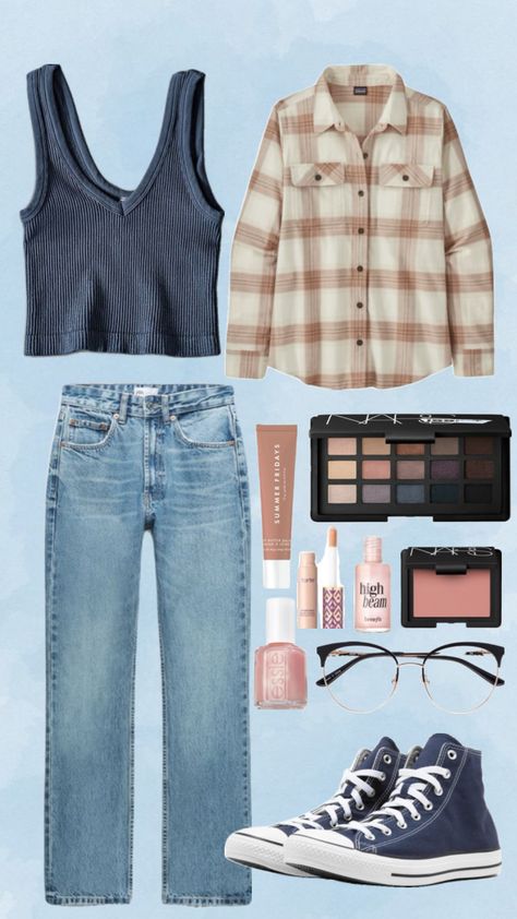 #outfit #outfitinspo #outfitinspiration #beauty #flannel #ootd #cutefit #f4f #fyp Ootd, Beauty