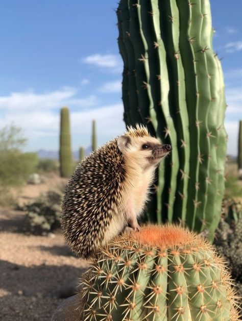 Hedgehog Cactus, Pet Hedgehog, Tall Cactus, Hedgehog Pet, Fur Babies, Animal Lover, Cactus, Cute Animals, Pet