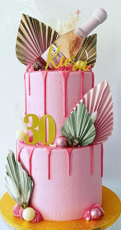 Pink Cake Design, Pink Birthday Cake Ideas, Pink Birthday Cake, Cake Designs Images, Pink Birthday Cakes, Birthday Cake Ideas, Image Ideas, Pink Birthday, Custom Cake