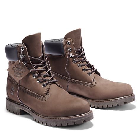 Medium Brown Nubuck Brown Timberland Boots, Timberland Store, Mens Vest Fashion, Timberland Classic, Timberland 6 Inch, Timberland Women, Diy Clothes And Shoes, Classic Boots, Timberland Mens