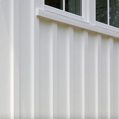 Hardie® Panel Siding | James Hardie Hardie Board Siding Colors, Hardie Shingle Siding, James Hardie Siding Colors, Farmhouse Window Trim, Hardie Board Siding, Siding Styles, Hardie Board, James Hardie Siding, Fresh Aesthetic