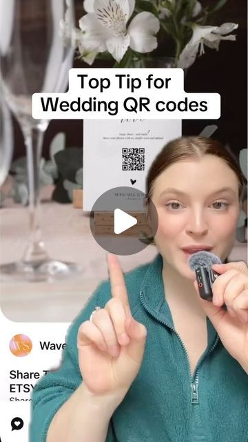 Lynea D'Aprix on Instagram: "Top Tip for Wedding QR codes #weddingtip #weddingqrcode" Qr Code For Wedding Photos, Money Dance Wedding, 2 Daughters, Money Dance, Life Tips, Qr Codes, Tie The Knots, Wedding Tips, Wedding Pictures