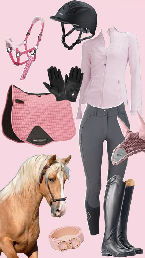 Pink Equestrian Aesthetic, Horse Outfits Clothing, English Equestrian Outfits, Equestrian Outfits Aesthetic, Flicka Movie, Equestrian Outfits Summer, Horse Riding Outfit Casual, Equestrian Halloween, Horses Outfit