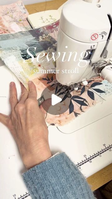 Jo Hill on Instagram: "It was a wonderful opportunity to be part of the open exhibition at @whitechalkgallery ☀️🌻 a big thank you for everybody that came down and viewed everyone’s work, including mine. 

Here a little video of the making of ‘summer stroll’ ✨
.
.
.
.
.
.
.
.
.
.
#johilltextiles #textiles #textileart #mixedmedia #mixedmediaart #freemotion #freemotionembroidery #embrodiery #machineembroidery #artexhibition #whitechalkgallery" Jo Hill Textiles, Free Motion Embroidery, White Chalk, Art Exhibition, Textile Art, Mixed Media Art, Textiles, Wonder, Thank You