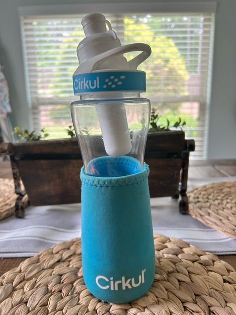 Cirkul Water Bottles Aesthetic, Circul Water Bottle, Cirkul Bottle, Circle Water Bottle, Cirkul Water Bottle Refill Storage, Cirkul Water Bottles, Cirkul Water Bottles Flavors, Curkle Water Bottle, Blue Water Bottle