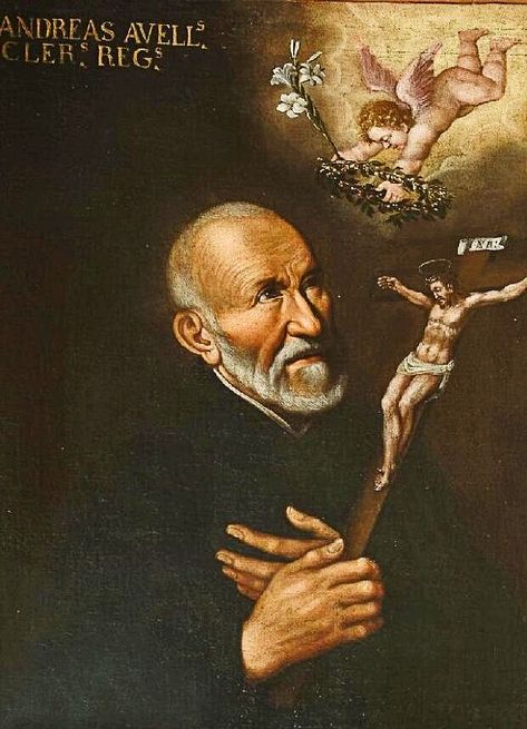 Saint of the Day – 10 November – St Andrew Avellino CR (1521– 1608) Confessor, Theatine Priest, Canon and Civil Lawyer, Reformer, Founder of many new Theatine houses, Preacher, Spiritual Advisor, Miracle-worker. St Ambrose, Santo Andre, St John Vianney, Daily Progress, 10 November, Light Of Christ, Spiritual Advisor, St Andrew, The Heart Of Man