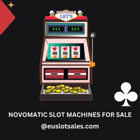 novomatic slot machines for sale Slot Machines For Sale, Slot Machines, Machine Parts, Visit Website, Slot Machine, Above And Beyond, Your Dream, Slots, Gaming