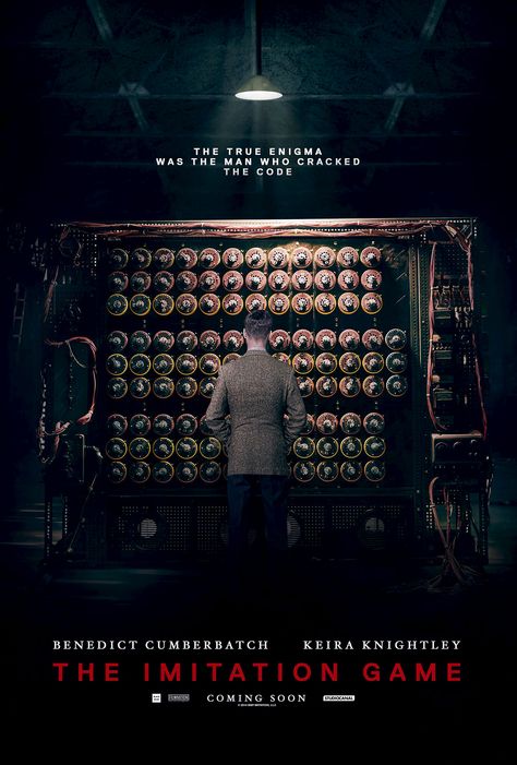 "The Imitation Game" poster Best Love Movies, Oscar Nominated Movies, Doctor Stranger Movie, Game Movie, Alan Turing, Inspirational Movies, Thriller Movies, Movie Wallpapers, Fantasy Movies