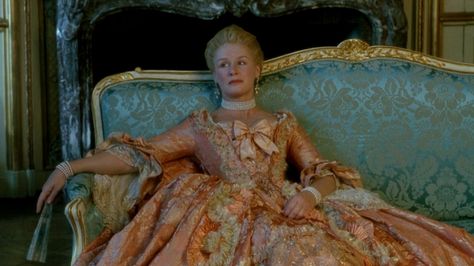 Drama Clothes, Dylan Moran, Peach Gown, A Young Doctor's Notebook, Dangerous Liaisons, Deborah Kerr, Eartha Kitt, First Knight, Carly Simon