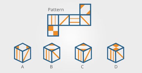 Reasoning Test, Two Dimensional Shapes, Spatial Reasoning, Spatial Awareness, Dimensional Shapes, Aptitude Test, Solid Shapes, Design Management, Test Questions