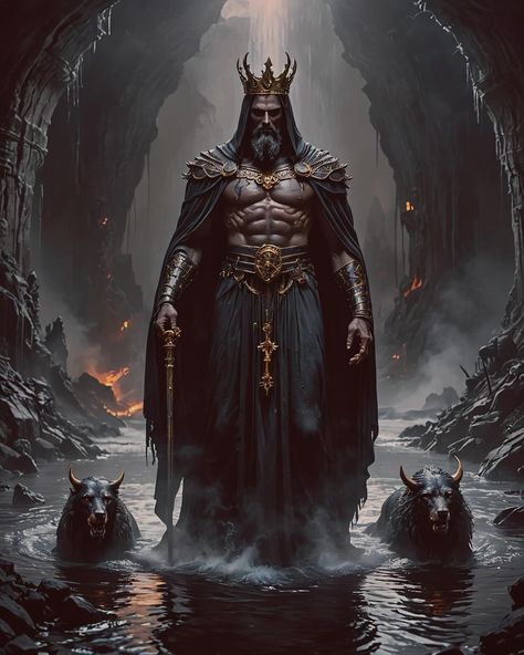 Hades Greek God Aesthetic, Hades God Art, Greek Gods Hades, Hades Illustration, God Of Night, Hades Greek God, Hades God, Steam Artwork, God Of The Underworld