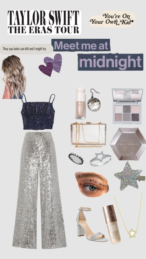 #erastourotufit #taylorswift #glitter #sparkle #midnights #lavenderhaze #YOYOK Eras Tour Outfits Glitter, Eras Tour Outfits Midnights, Midnights Taylor Swift Outfit, Eras Tour Concert Outfit, Eras Tour Outfits Ideas, Preppy Family, Tour Outfits Ideas, Taylor Swift Outfit Ideas, Midnights Eras Tour