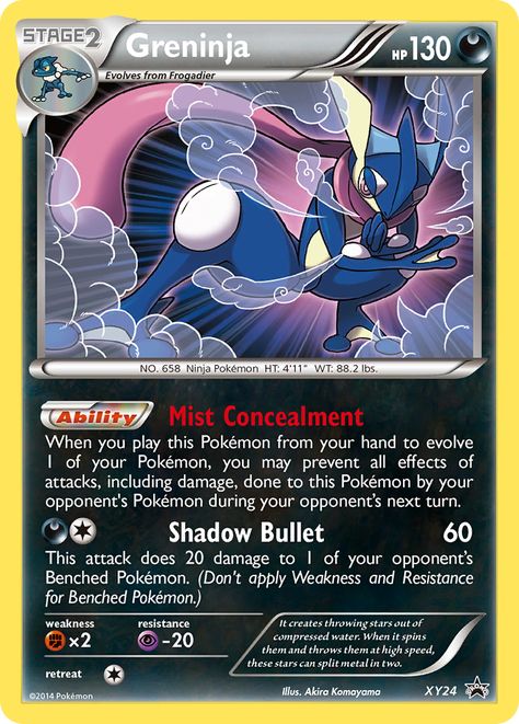 Greninja Card, Dark Pokemon, Kartu Pokemon, Cool Pokemon Cards, Collectible Trading Cards, Pokemon Trading Card, Card Sleeves, Pokemon Card, Flesh And Blood