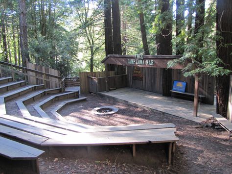 Summer Camp Exterior, Summer Camp House, Summer Camp Cafeteria, Theatre Camp Aesthetic, Summer Camp Buildings, Bloxburg Summer Camp Ideas, Abandoned Summer Camp, Camp Aesthetic Summer, Summer Camp Cabin Interior