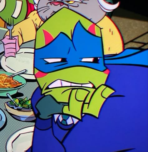 Rotmnt Leo Icons, Rottmnt Pfp Leo, Leo Icon Rottmnt, Leo Pfp Rottmnt, Leonardo Rottmnt Icon, Rotmnt Donatello, Rottmnt Screencaps, Rottmnt Pfp, Rottmnt References