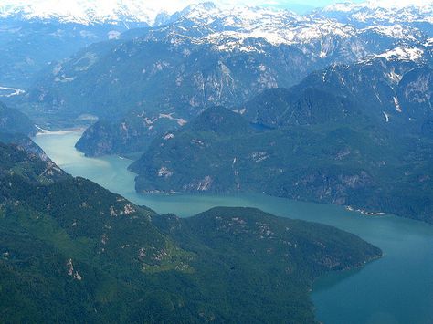 aerial view of the Fraser Valley, BC, Canada by LuciaB, via Flickr Cultus Lake, Samuel Taylor Coleridge, Fraser River, Salmon Run, Mountain Illustration, Fraser Valley, Aerial Photos, San Juan Islands, Olympic Peninsula