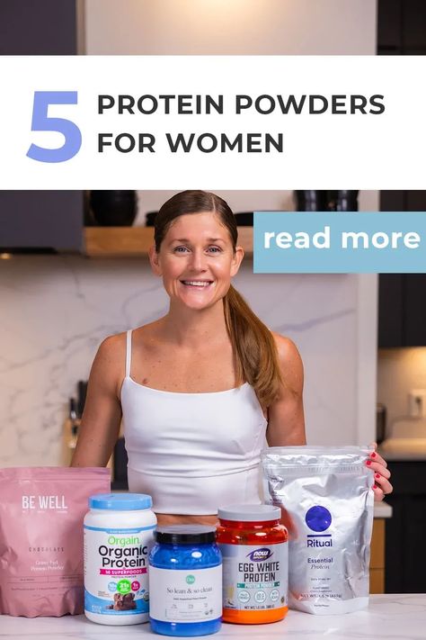 With the number of protein powders available, I know how hard it can be to find a protein powder that provides well-rounded nutritional benefits (and tastes good!). As someone who regularly strength trains, prioritizing protein is a must. These are my favorite, clean ingredient protein powders that taste good and help maximize workout results. Best Vanilla Protein Powder, Best Whey Protein For Women, Protein Powder Women, Clean Snack Ideas, Clean Protein Powder, Best Protein Powder For Women, Whey Protein For Women, Strength Training Workouts For Women, Best Tasting Protein Powder