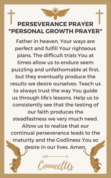 25 Powerful Prayers for Perseverance with Prayer Card Images – ConnectUS Prayer For Happiness, Prayer For Good Luck, Prayer For Courage, Prayer For Son, Prayer For The Sick, Prayer For Forgiveness, Personal Prayer, Powerful Prayers, Job Promotion