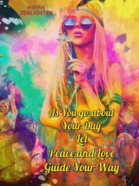 Hippie Peace Quotes, Happy Hippie Quotes, Peace And Love Quotes, Hippie Quotes, Morning Memes, Sassy Wallpaper, Peace Love Happiness, Hippie Peace, Happy Hippie