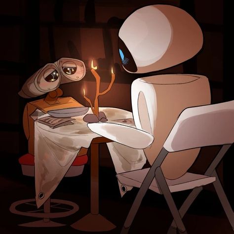 Wall E X Eve Fanart, Eva And Wall E, Wall E X Eve, Walle And Eve, Amor Random, Walle Y Eva, Walle And Eva, Wall E Movie, Wall E And Eve