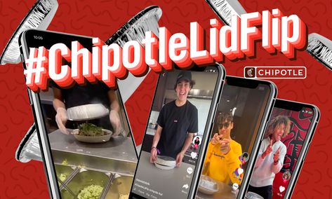 Chipotle Mexican Grill Takes Over TikTok - The Shorty Awards Chipotle Burrito Bowl, Tiktok Profile, Chipotle Mexican Grill, Tiktok Ads, Drive App, Social Media Challenges, Social Media Following, Mexican Grill, Award Show