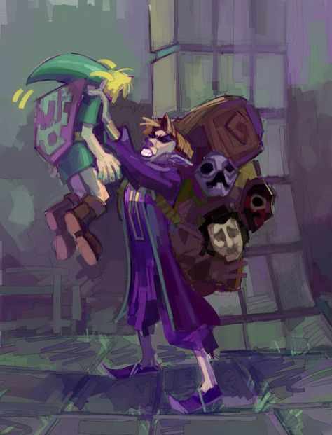 This part of the game freaked me out, still does Happy Mask Salesman Fanart, Majoras Mask Fanart, Majoras Mask Link, Majoras Mask Art, Oot Link, Happy Mask, Loz Fanart, Hyrule Castle, Majoras Mask