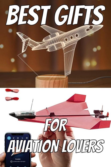 Airplane Gifts, Pilots Aviation, Paper Airplanes, What To Buy, Great Gift Ideas, Winter Holiday, Pilots, Winter Holidays, Gifts For Teens