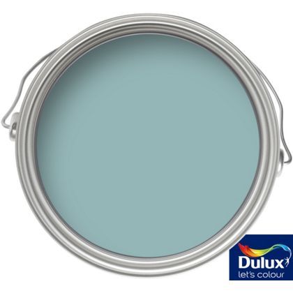 Dulux Blue Reflection - Matt Emulsion Colour Paint - 50ml Tester Duck Egg Blue Dulux Paint, Stonewashed Blue Dulux Paint, Dulux Blue Reflection, Loyal Blue Paint, Faded Indigo Dulux Paint, Dulux Blue, Dix Blue, Dulux Weathershield, Cuprinol Garden Shades